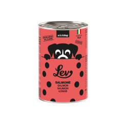 LEV Dog Cibo Umido Completo al Salmone 400g