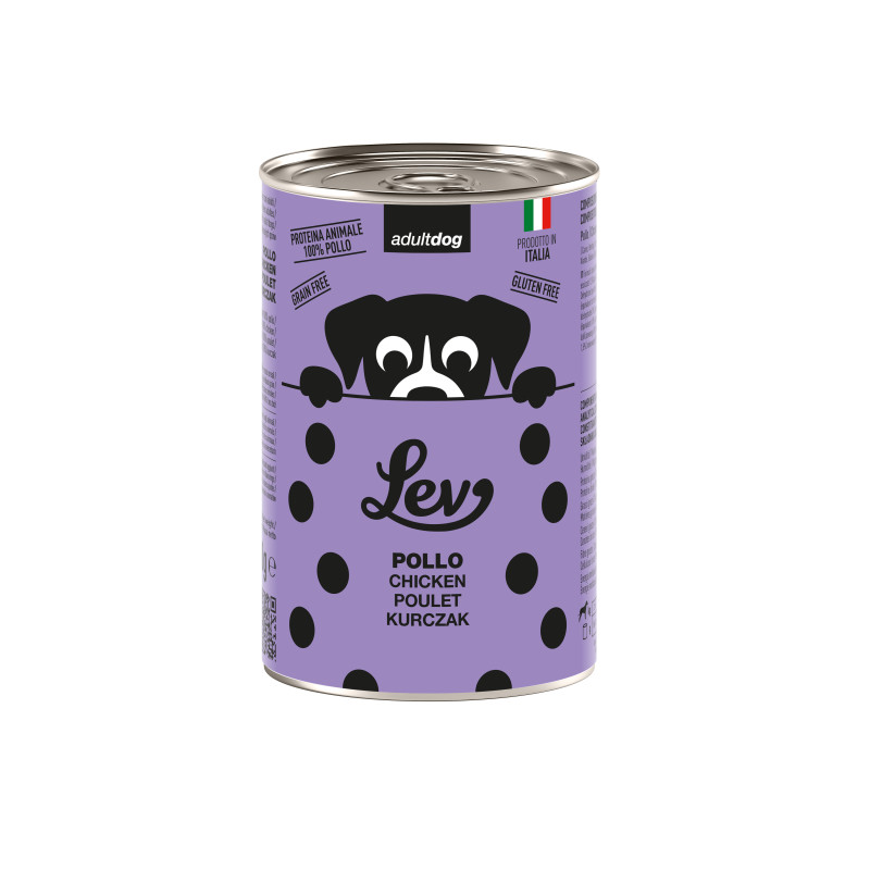 Lev paté completo per cani adulti pollo