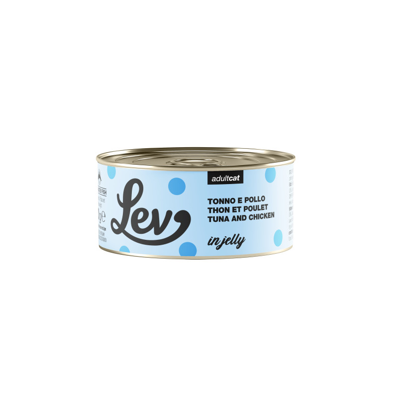 LEV Tonno e Pollo in Jelly 70g