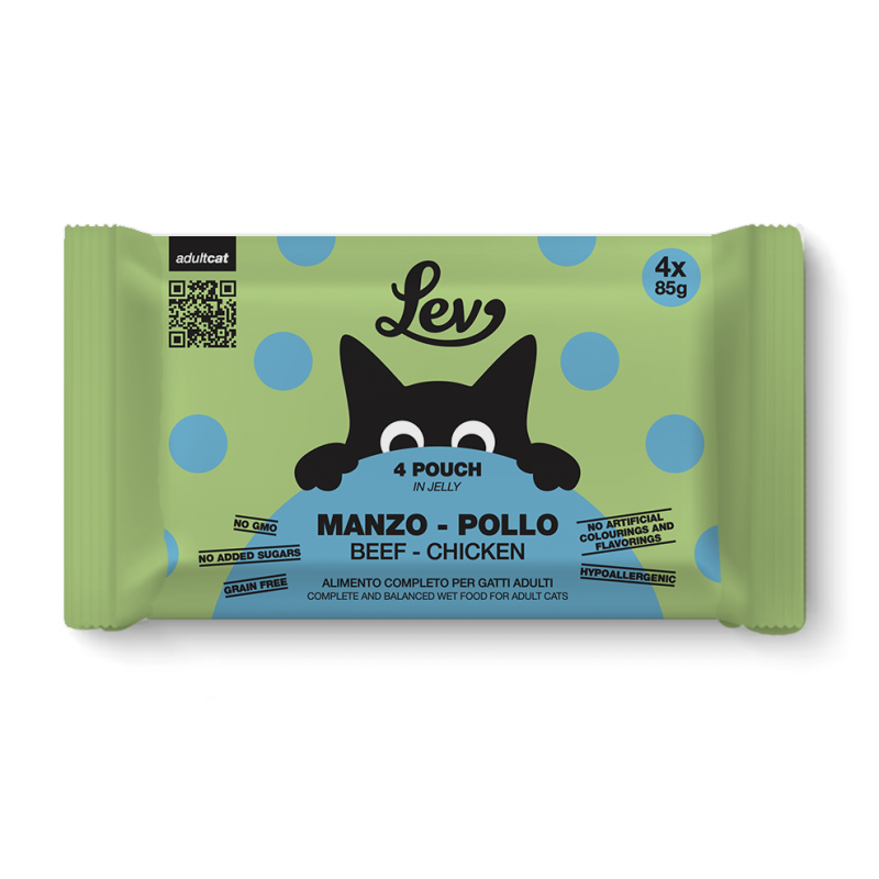 Lev Multipack Cat Complete Flowpack 4 x 85g