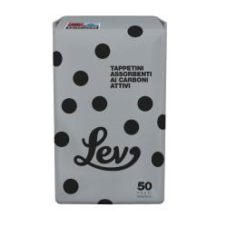 LEV Tappetini Igienici Carbone Attivo 60×60  50 pz