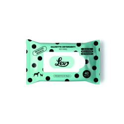 LEV Salviette Muschio Bianco 40 pz | Formato convenienza