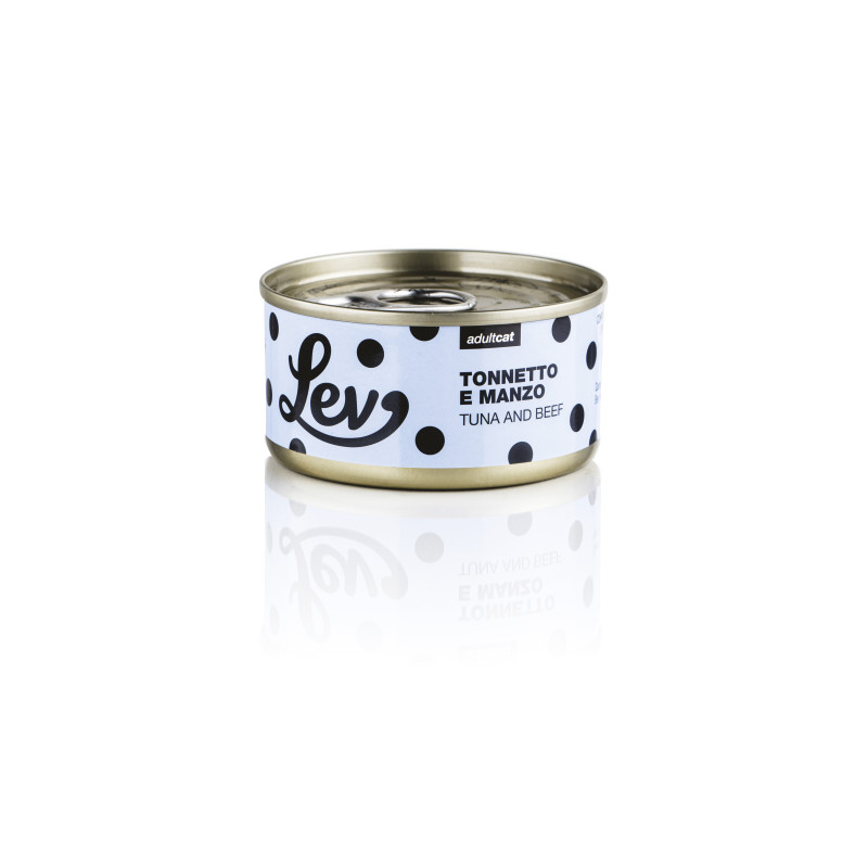 LEV Tonnetto E Manzo 70 g