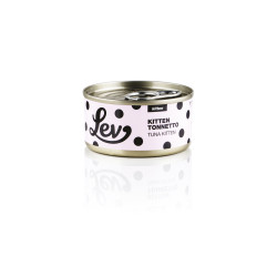 LEV Kitten Tuna 70 g | Aliment complémentaire pour chatons