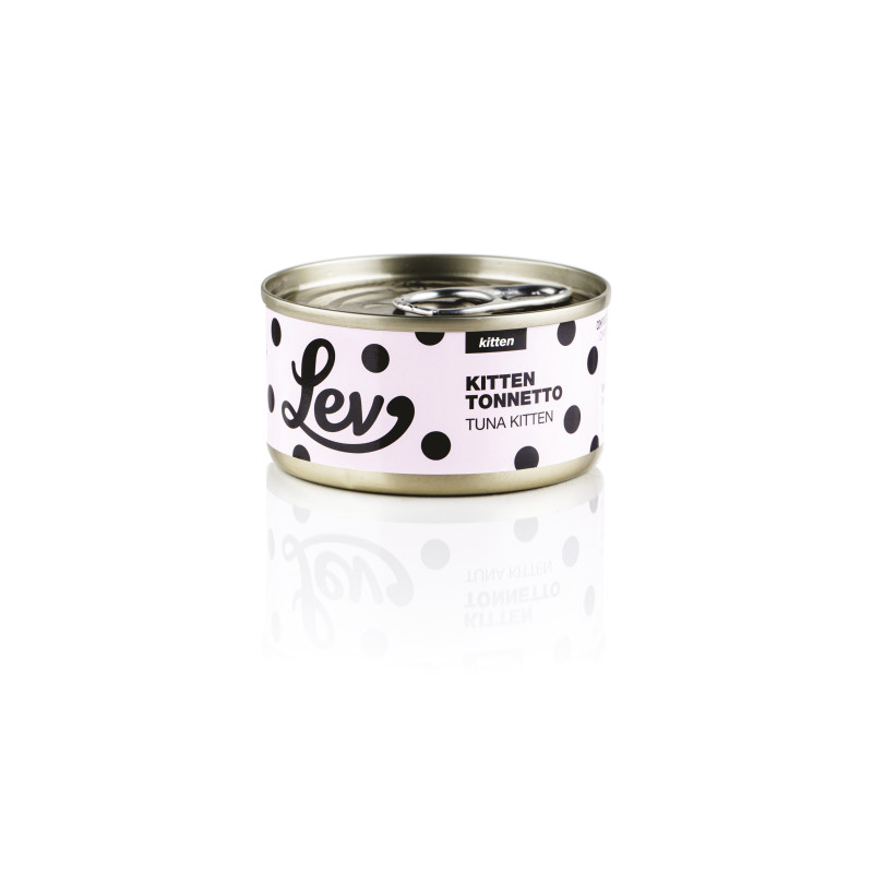LEV Kitten Tuna 70 g | Complementary wet food for kittens