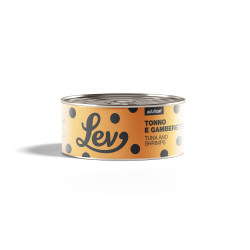 LEV Thon et crevettes 140 g | Naturel dans l'eau de cuisson