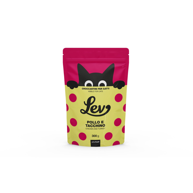LEV Cibo Secco Adult Pollo E Tacchino 300 g