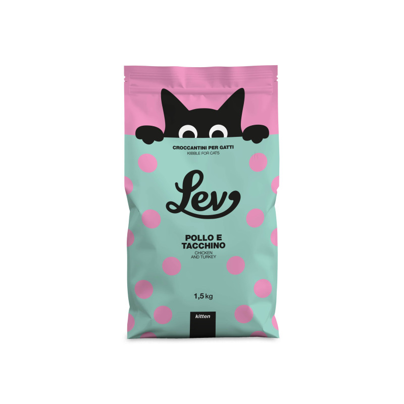 LEV Trockenfutter Kitten Huhn & Pute 1,5 kg