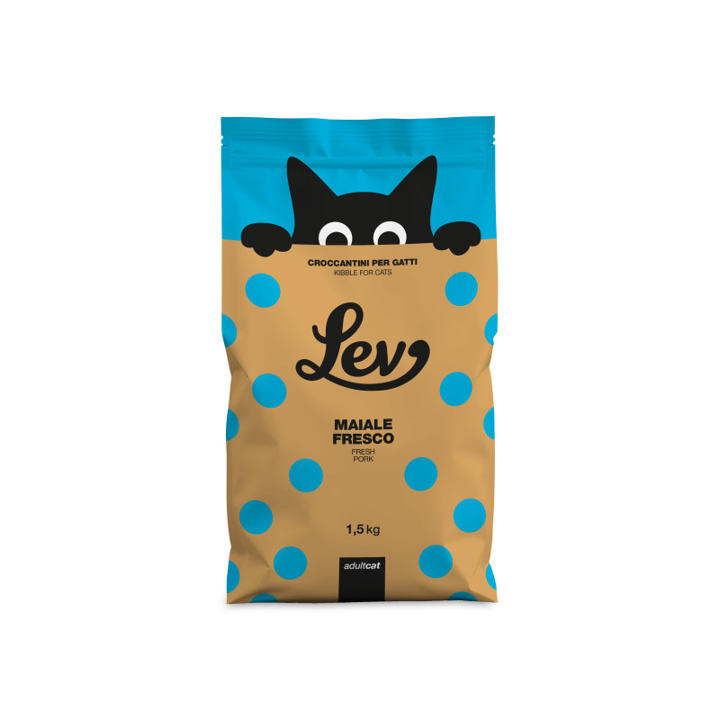 LEV Cibo Secco Adult Maiale 1,5 kg