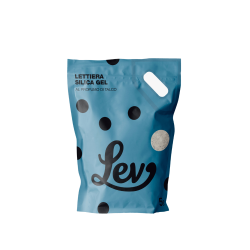 LEV Silica Litter Gel Talc 5L - Hohe Saugfähigkeit und Geruchskontrolle