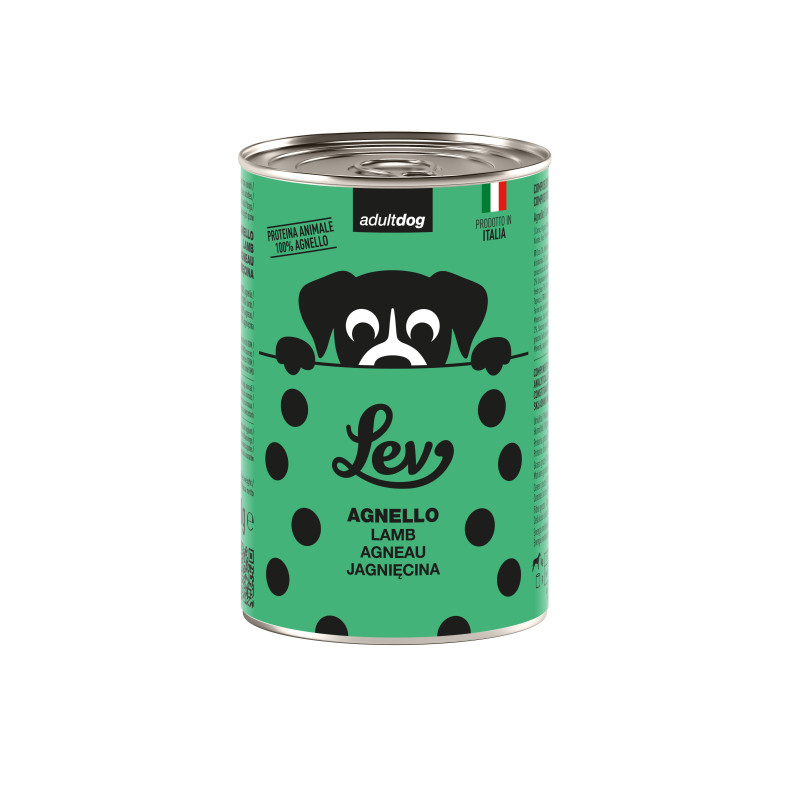 lev complete paté pour chiens adultes agneau